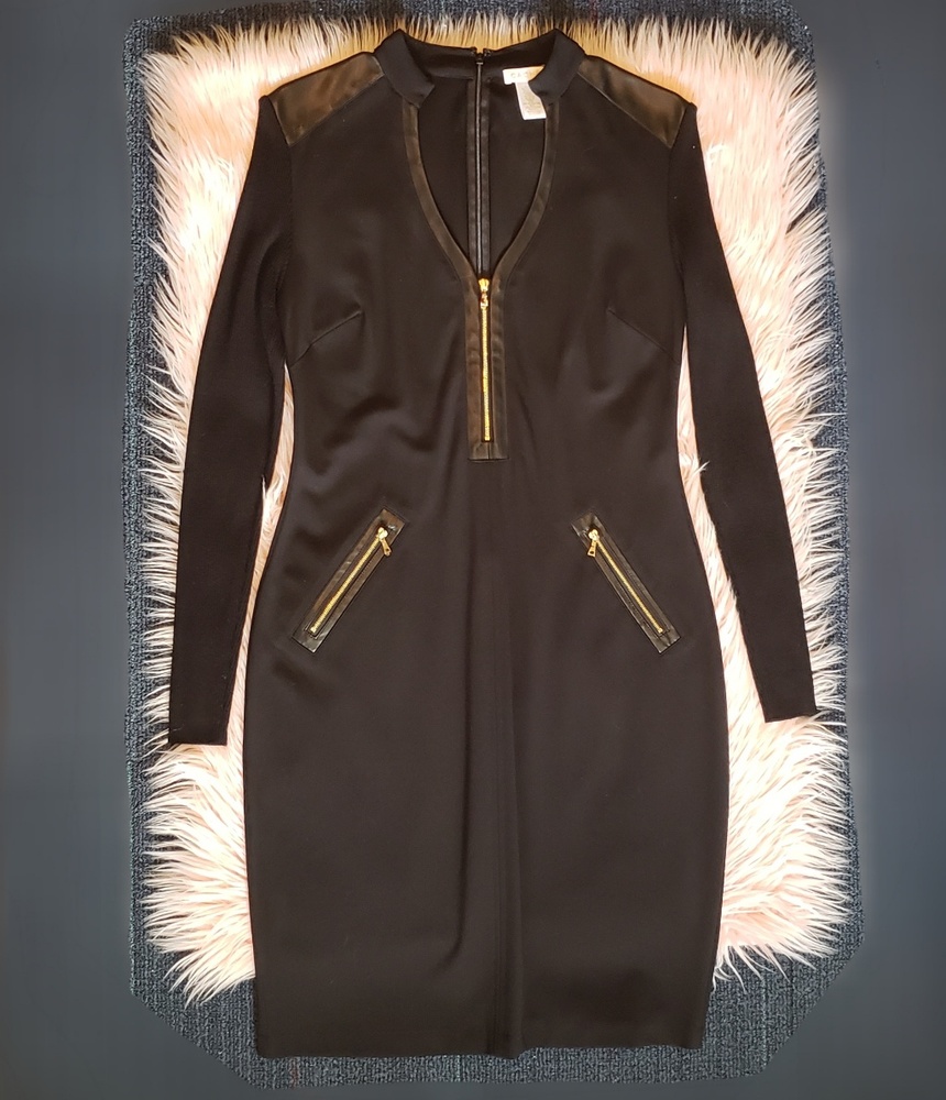 Caché black dress size 10